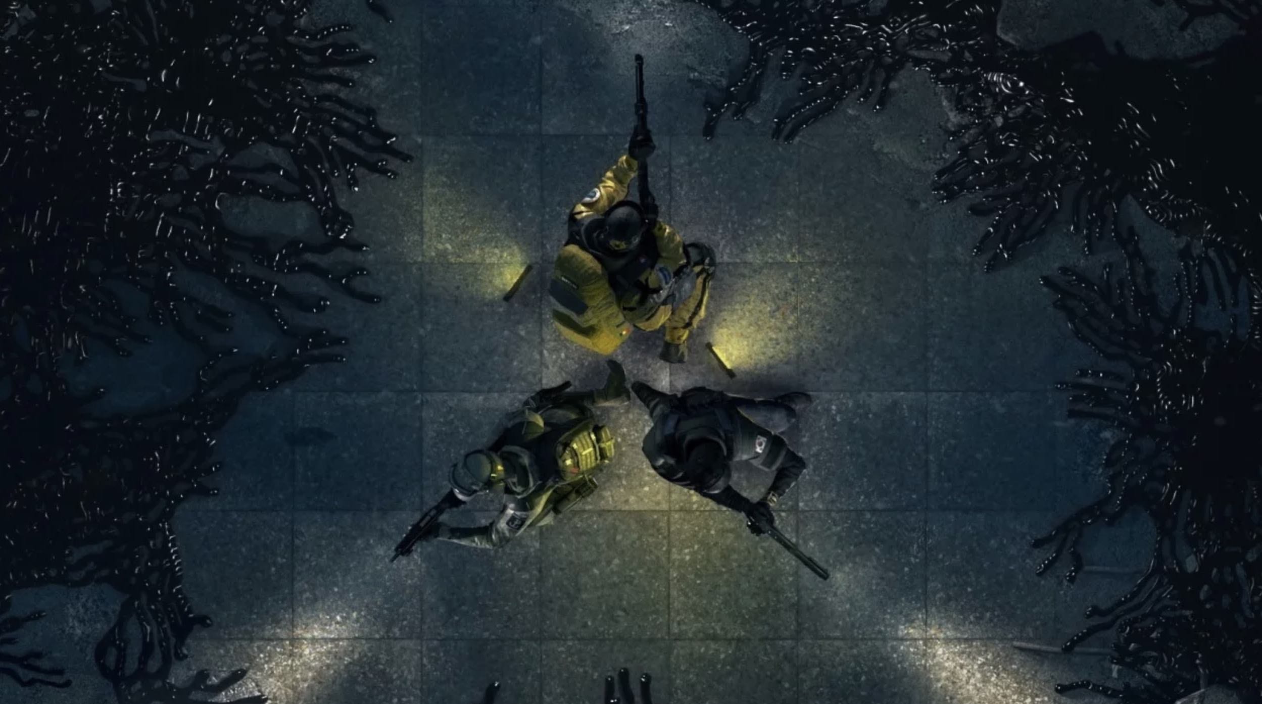 An image of three players